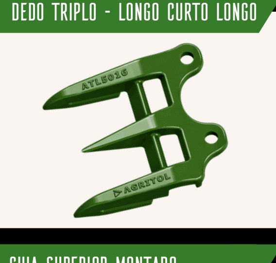 Dedo Triplo - Longo Curto Longo