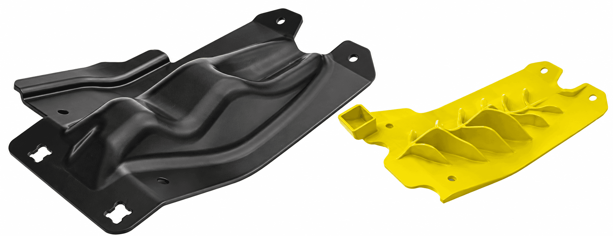 Draper Header Skid Plate "assembled"